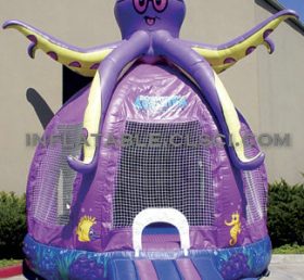 T2-1443 Trampoline gonflable Octopus