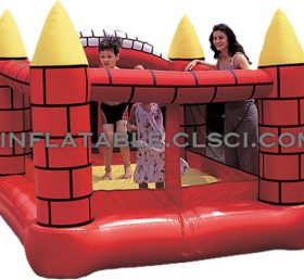 T2-1564 Trampoline gonflable Château