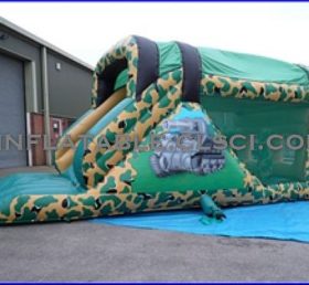 T2-1786 Trampoline gonflable militaire