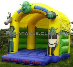T2-2007 Trampoline gonflable Shrek