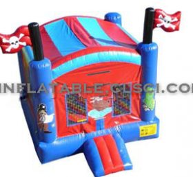 T2-2203 Trampoline gonflable Pirates