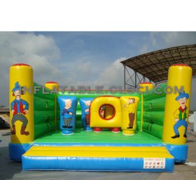T2-2509 Trampoline gonflable Western Cowboy