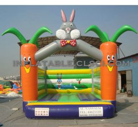 T2-2536 Trampoline gonflable pour lapin