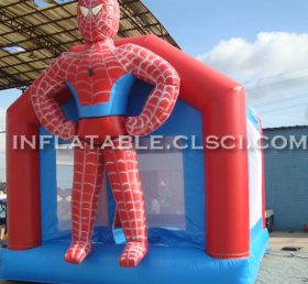 T2-2742 Trampoline gonflable Spider-Man Super Hero