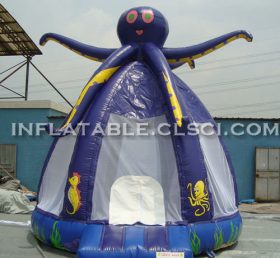T2-483 Trampoline gonflable Octopus