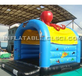 T2-2823 Trampoline gonflable Octopus