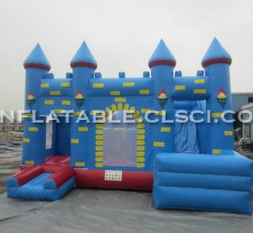 T2-3181 Trampoline gonflable Château