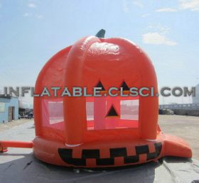 T2-354 Trampoline gonflable Halloween Pumpkin