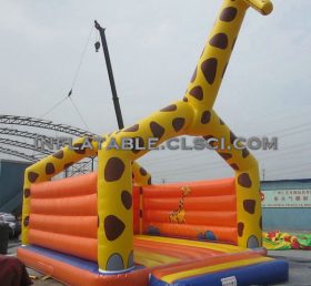 T2-446 Trampoline gonflable Girafe