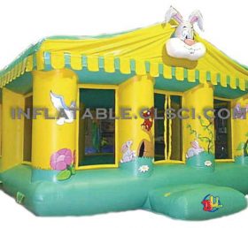 T2-456 Trampoline gonflable pour lapin