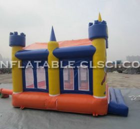 T2-587 Trampoline gonflable Château