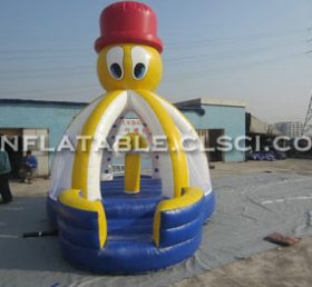 T2-637 Trampoline gonflable Octopus