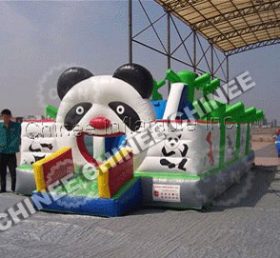 T64 Ensemble gonflable panda bambou