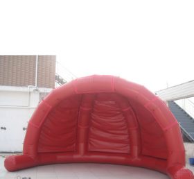 Tent1-325 Tente gonflable extérieure rouge