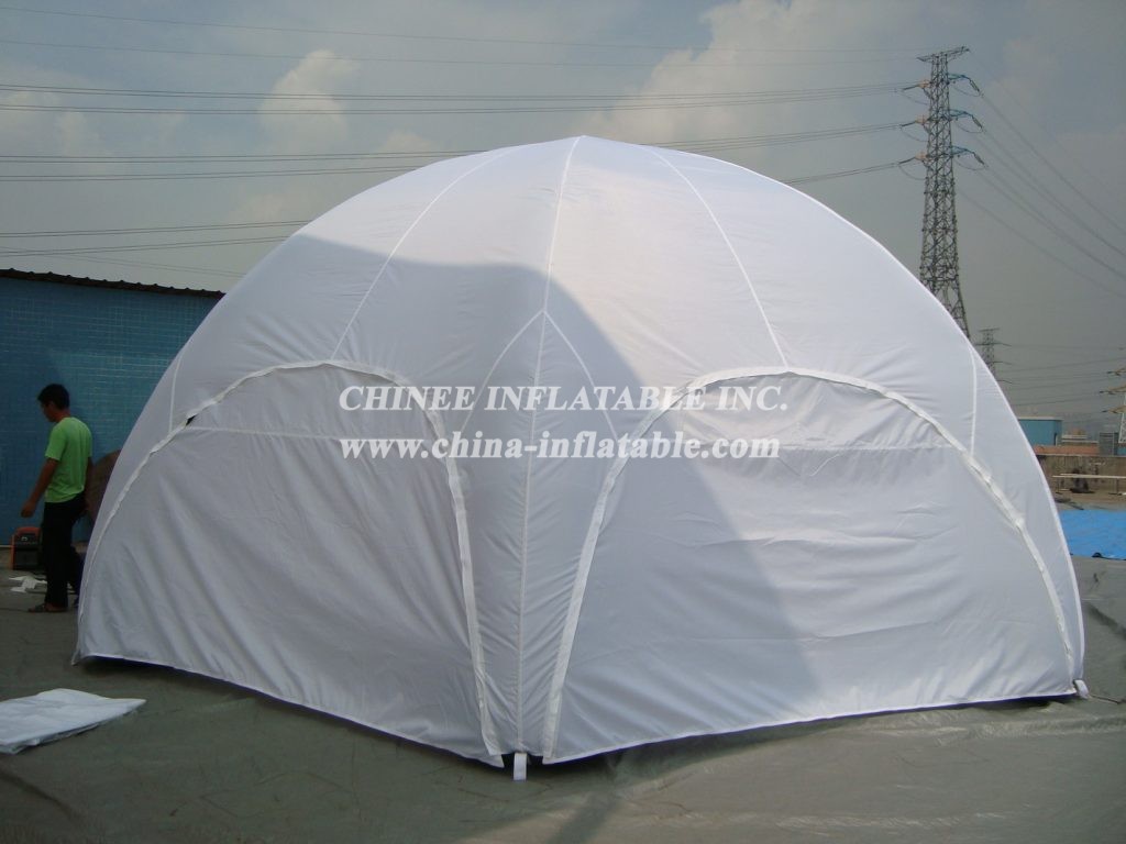 Tent1-405 23Ft Inflatable White Spider Tent