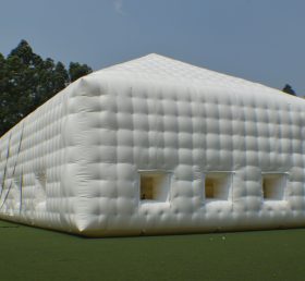 Tent1-457 Tente gonflable géante blanche durable