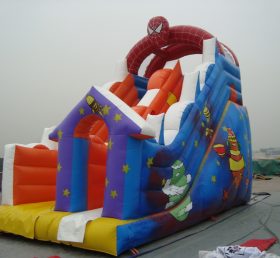 T8-1407 Slide gonflable Spider-Man Super Hero