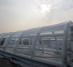 Tent1-494 Tente gonflable transparente