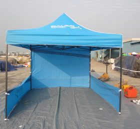 F1-5 Tente pliante commerciale bleue