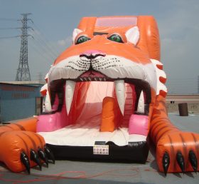 T8-277 Tiger Giant Slide Kids Party