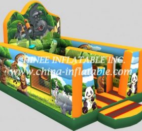 T2-3337 Trampoline gonflable pour animaux