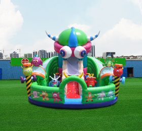 T6-442 Parc d'attractions gonflable Monster Giant Trampoline gonflable Aire de jeux pour enfants