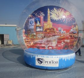 T2-3409 Boule de neige bulle garde du corps de Noël
