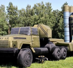 SI1-004 Modèle de véhicule gonflable d'exercice militaire d'appât de char de missile militaire gonflable géant