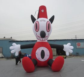 Cartoon2-092 Gonflable géant dessin animé d'Halloween 6 mètres de haut
