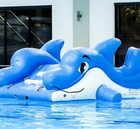 WG1-007 Dauphin gonflable sports nautiques parc piscine jeux