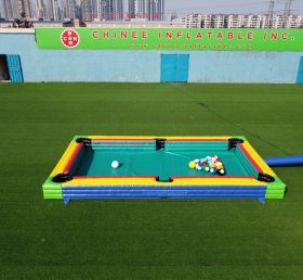 IS11-005 Gonflable Football Snooker Gonflable Body Billard Table Games