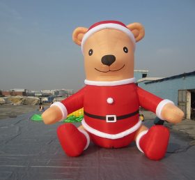 C1-118 Décoration d'ours de Noël personnalisée