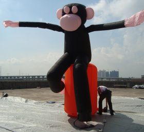 D2-110 Danseuse gonflable singe aérien pour la publicité