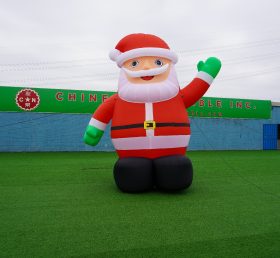 C1-113 4M haute décorations gonflables en plein air Santa Claus