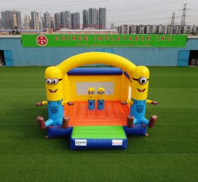 T2-3218 Trampoline gonflable Minions