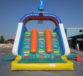 T8-240 Slide gonflable géant pour enfants sur le thème du requin