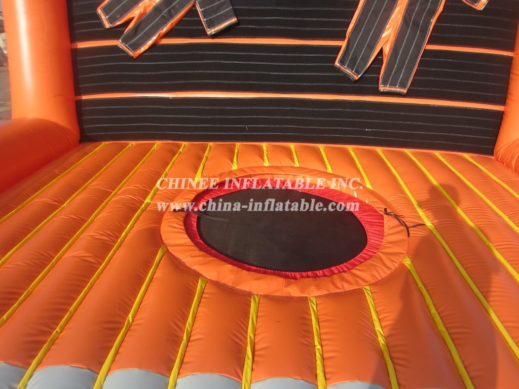 T11-1193 High Quality Funny Inflatable Games Inflatable Velcoros Wall