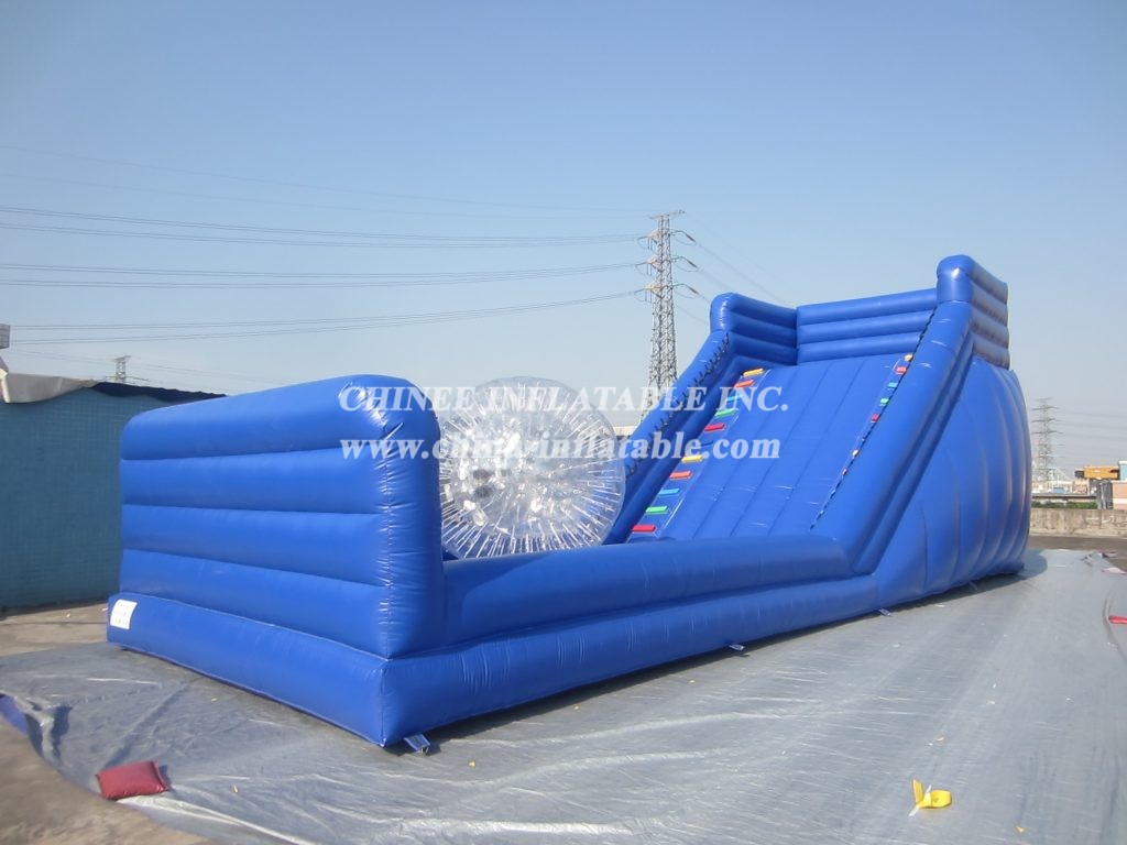 T11-1312 Blue Inflatable Climbing Sports