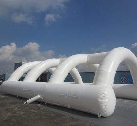 Arch2-356 Arc blanc géant gonflable