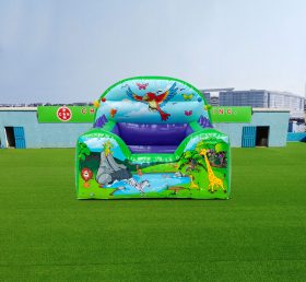 T2-4142 Jungle High Back gonflable Ball Pool