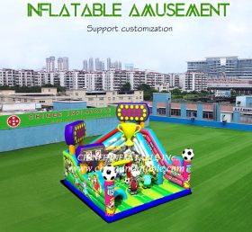 T6-482 Sport style géant gonflable parc d'attractions gonflable jouets élastiques gonflables