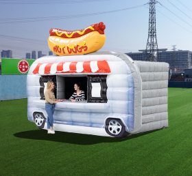 Tent1-4023 Chariot de nourriture gonflable-hot-dogs