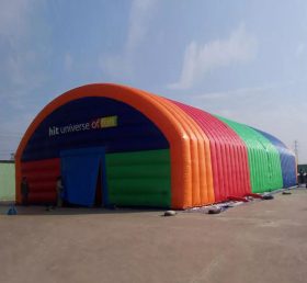 Tent1-4438 Grande tente d'exposition gonflable colorée