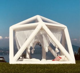 Tent1-5018 Transparent bulle maison tente gonflable maison de camping