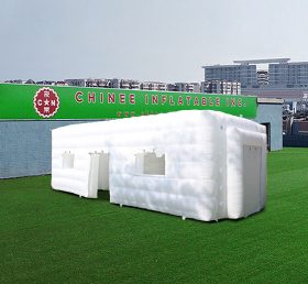 Tent1-4258 Blanc extérieur durable tente gonflable cube