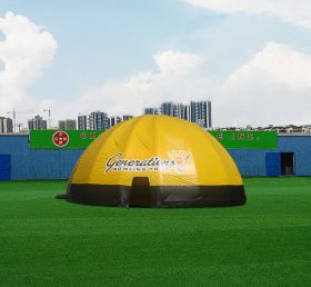 Tent1-4286 Tente gonflable araignée jaune