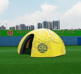 Tent1-4295 Tente gonflable araignée jaune