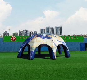 Tent1-4383 Tente araignée en terre