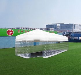 Tent1-4388 Tente de cube gonflable translucide