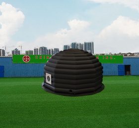 Tent1-4453 Dôme gonflable noir